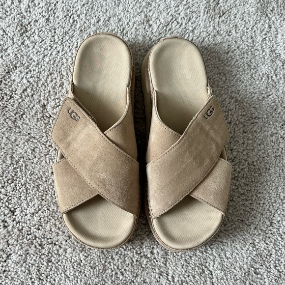 UGG Shoes - NWOT UGG Goldenstar Cross Slide